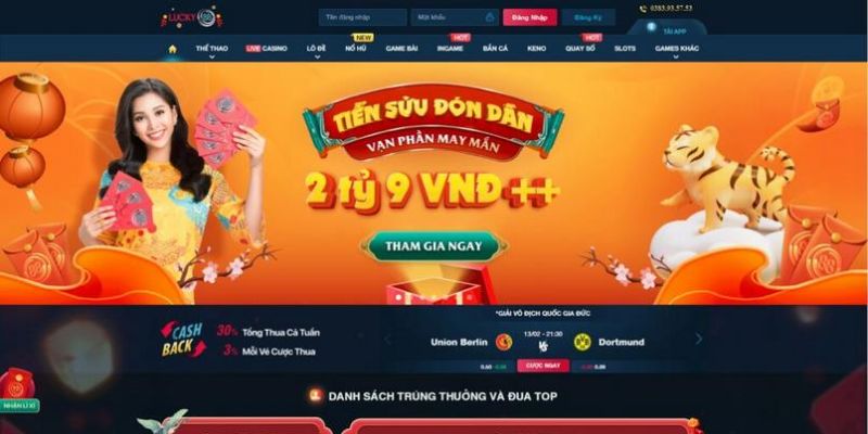 Hệ thống nhà cái tặng tiền Lucky88 đưa ra mức thưởng hấp dẫn